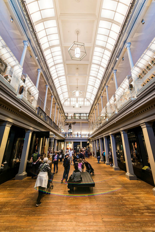 Photo of the national museum long gallery. (c) Aust Museum