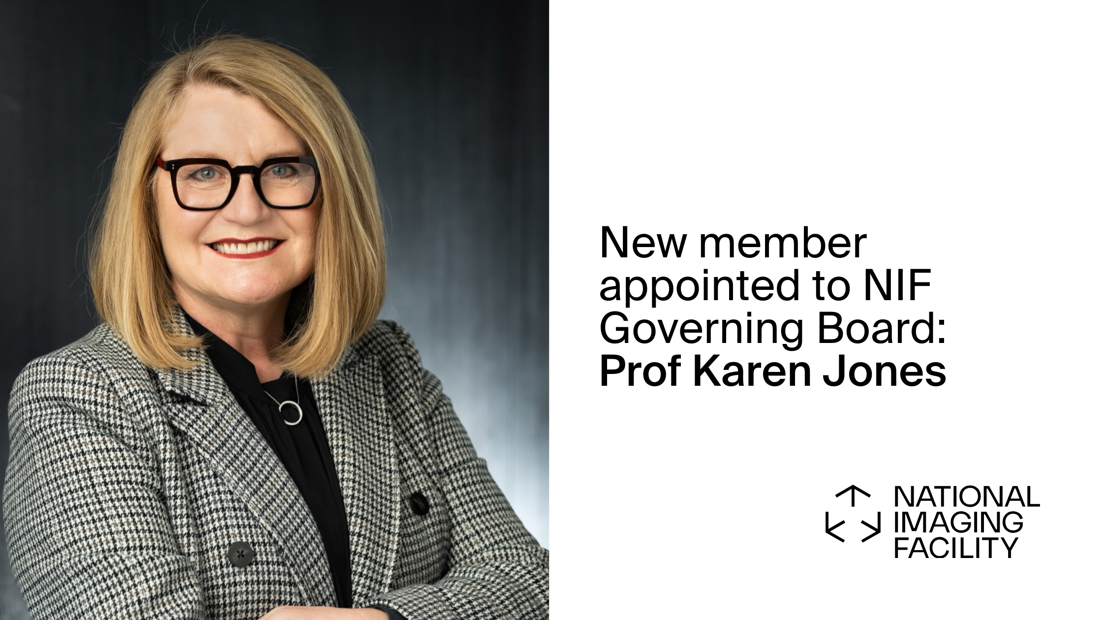 Announcement: Prof Karen Jones appointed to NIF Governing Board