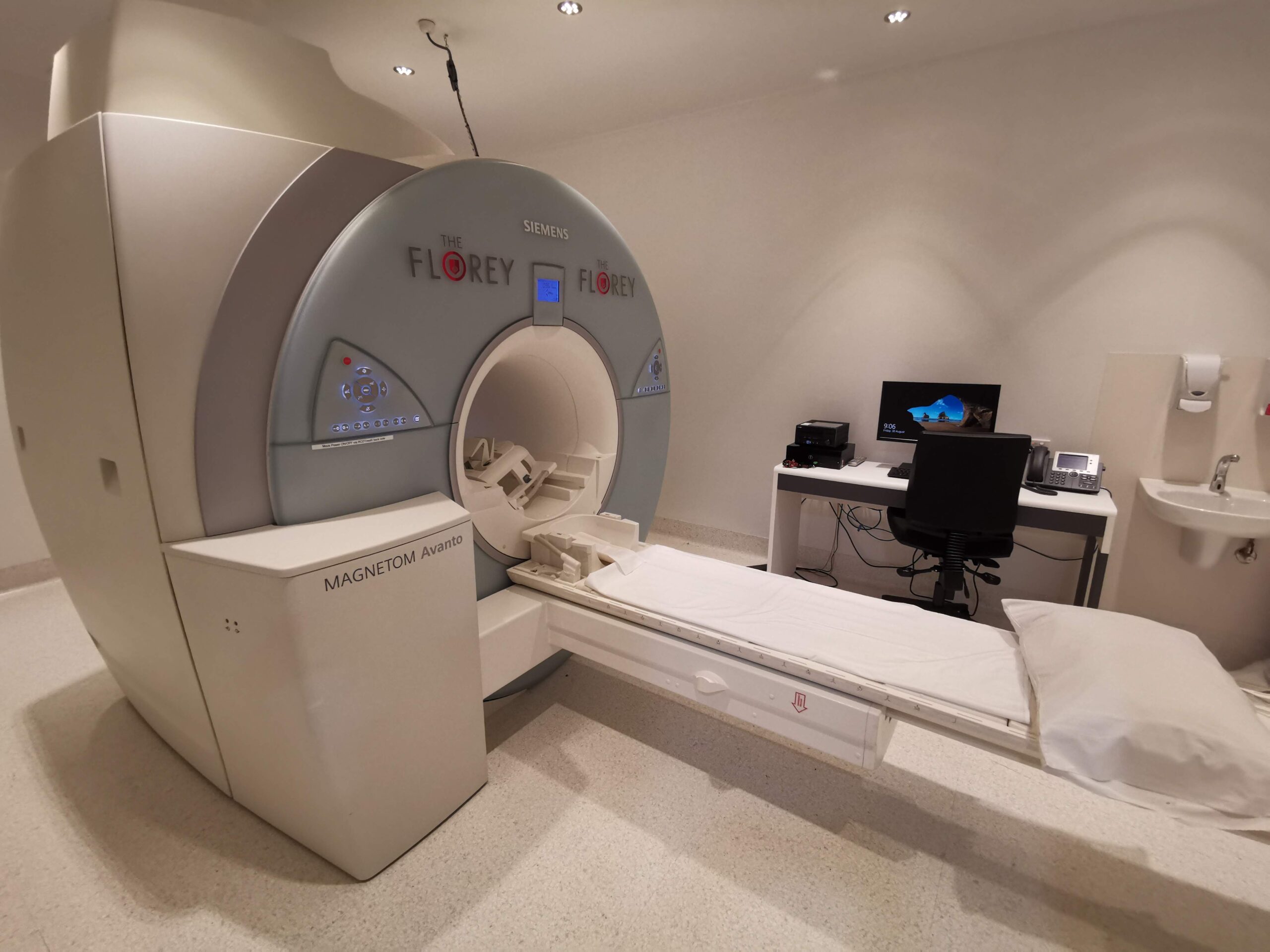 Mock MRI scanner