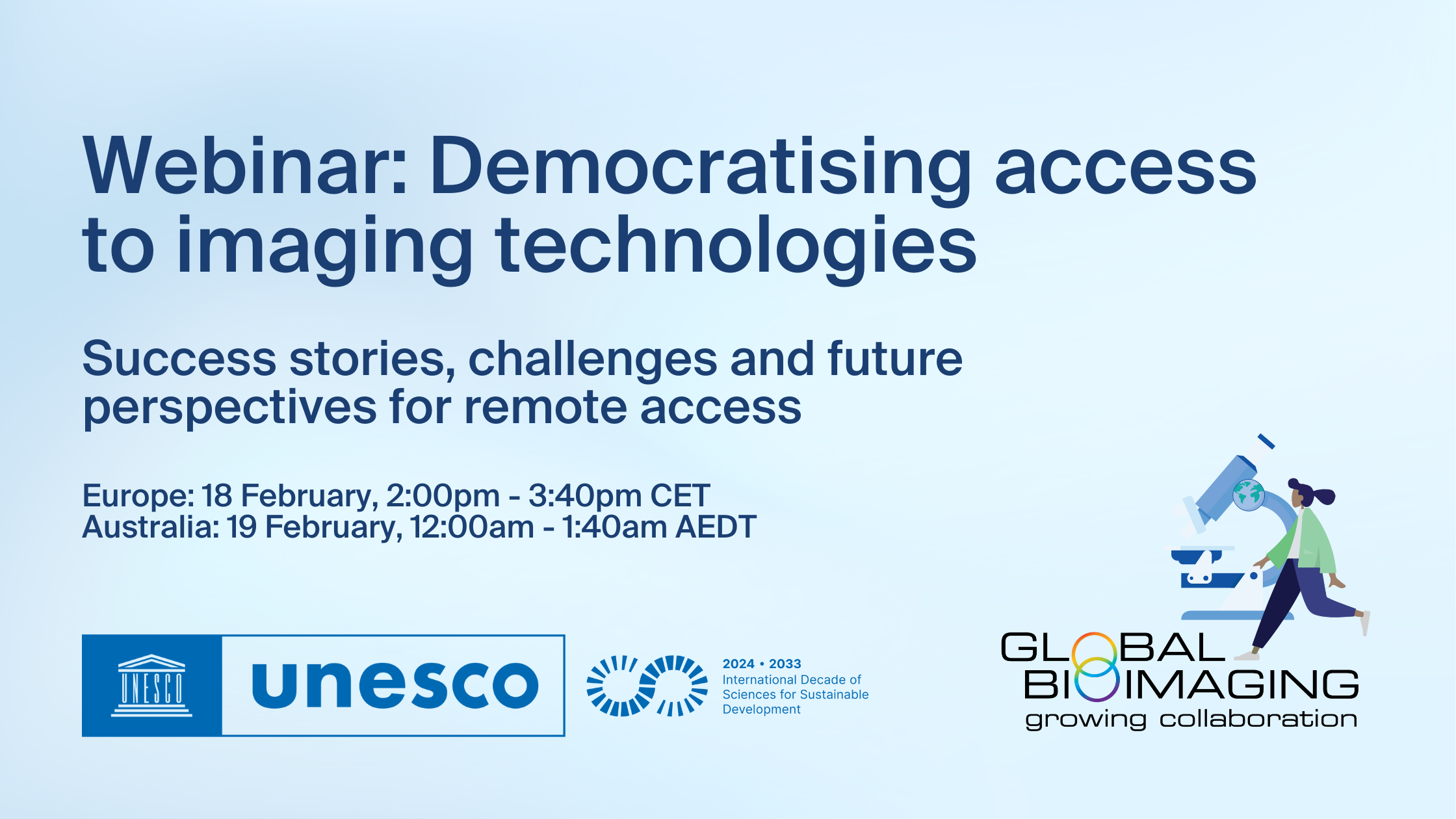 PAST: Webinar: Democratising access to imaging technologies