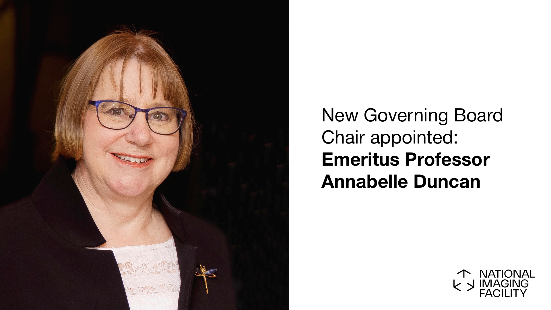 National Imaging Facility welcomes Emeritus Professor Annabelle Duncan as new Governing Board Chair