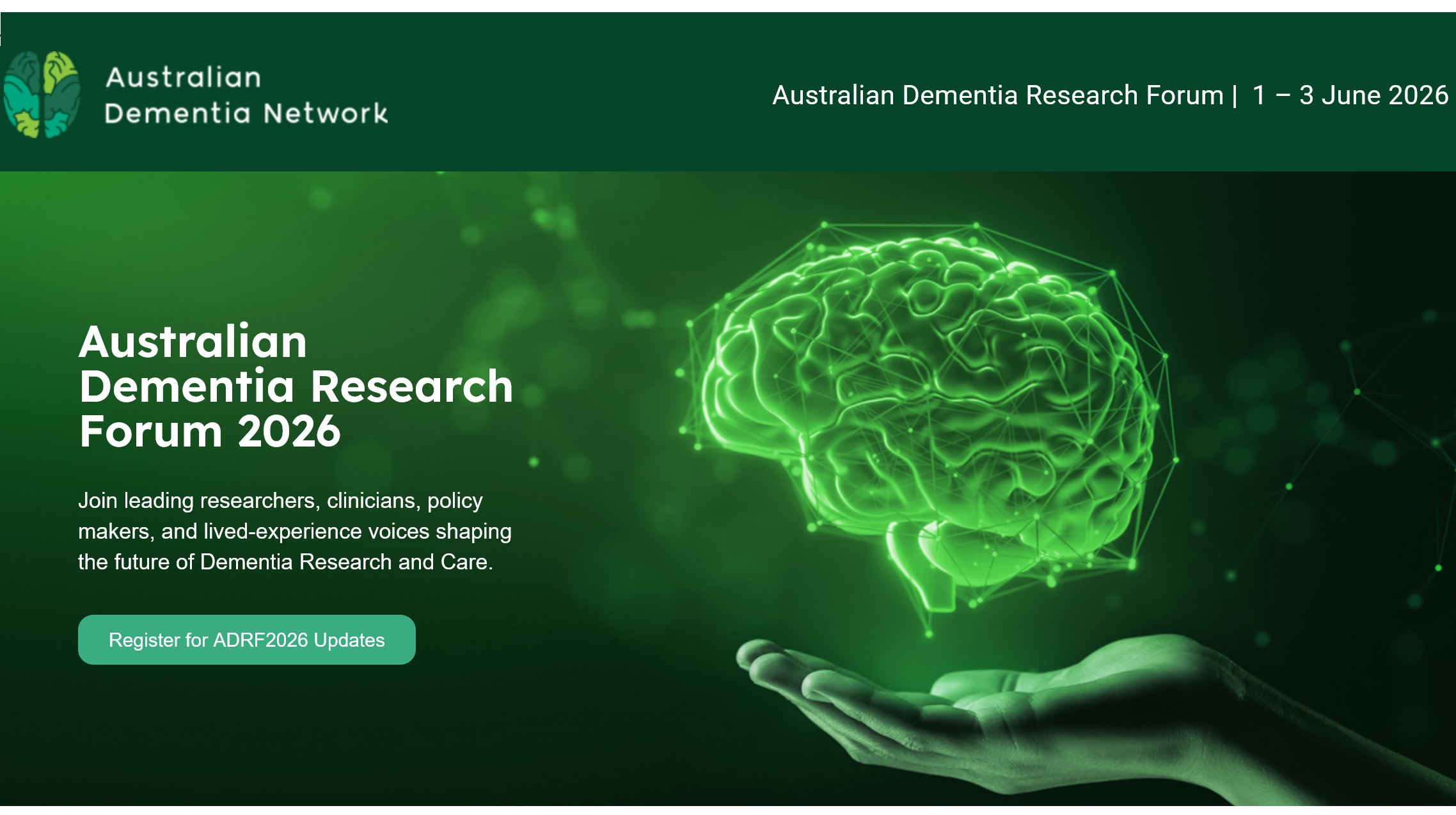 Australian Dementia Research Forum 2026