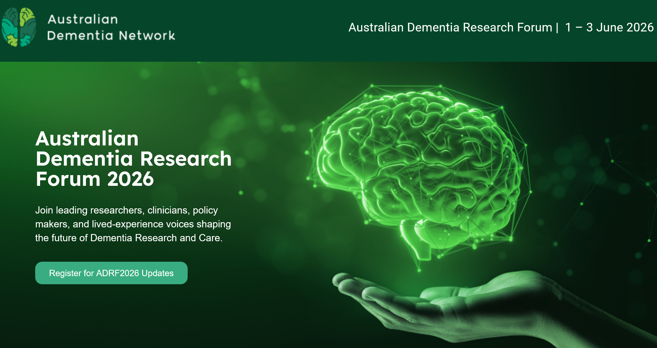 Australian Dementia Research Forum 2026