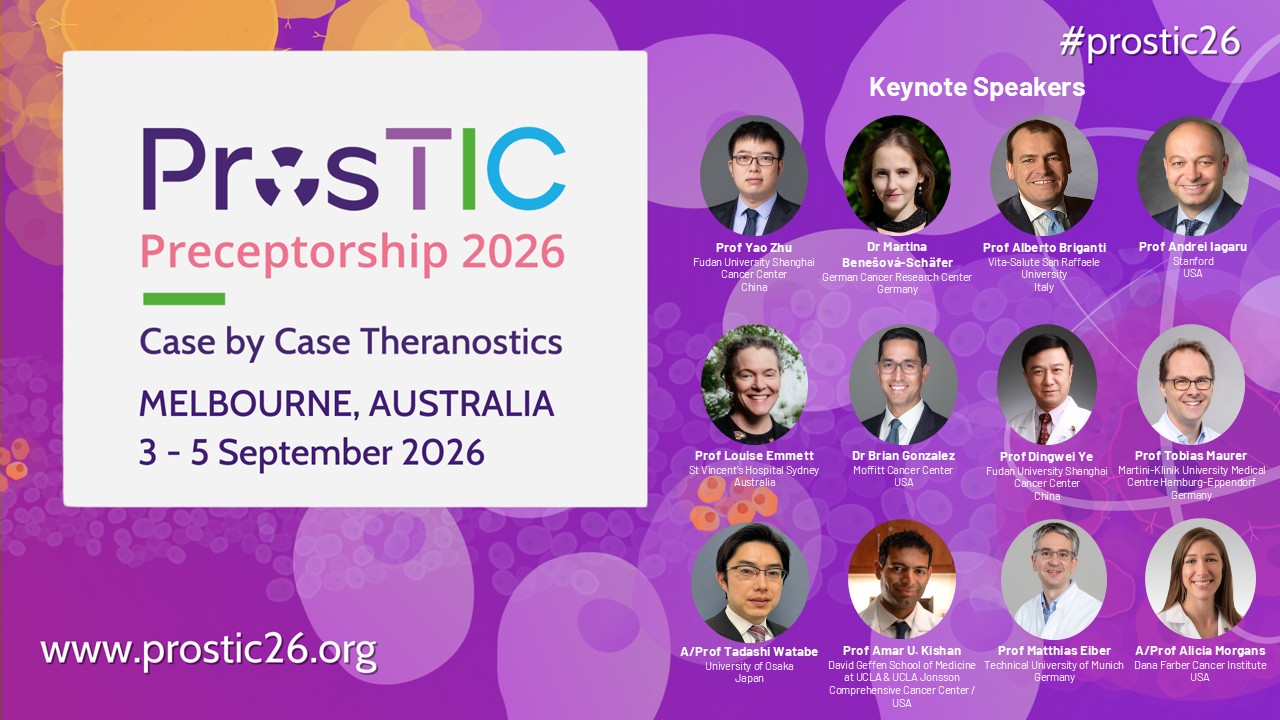 ProsTIC26 – 2026 ProsTIC Preceptorship “Case by Case Theranostics”