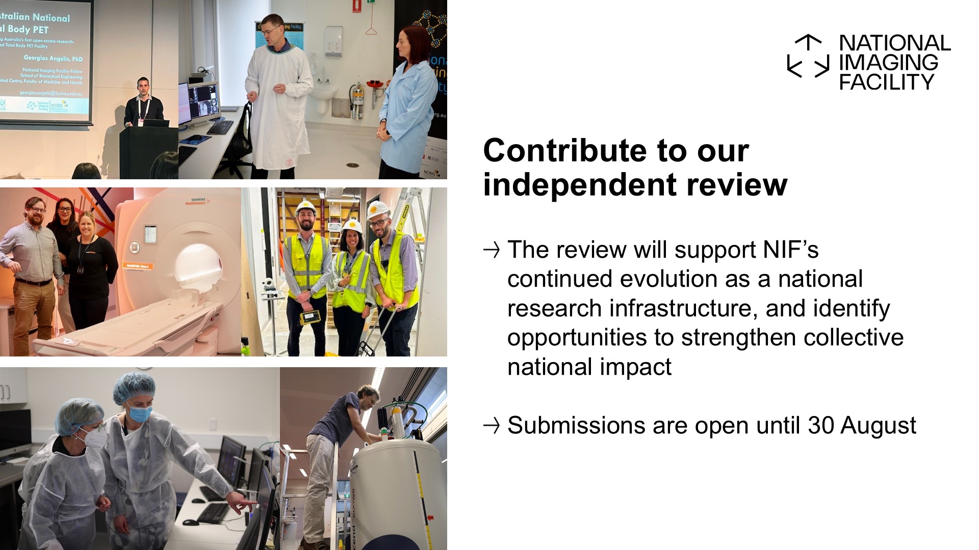 NIF independent review opens for written submissions